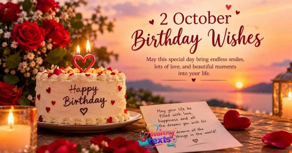 2 October Birthday Wishes