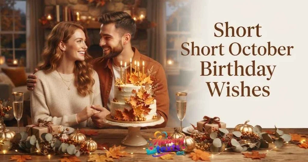 Short October Birthday Wishes